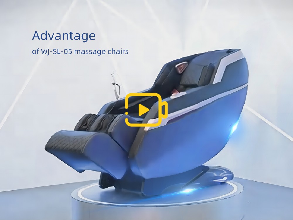 How is the function of massage chair back massage realized?