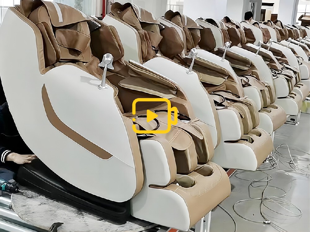 Massage chair factory display